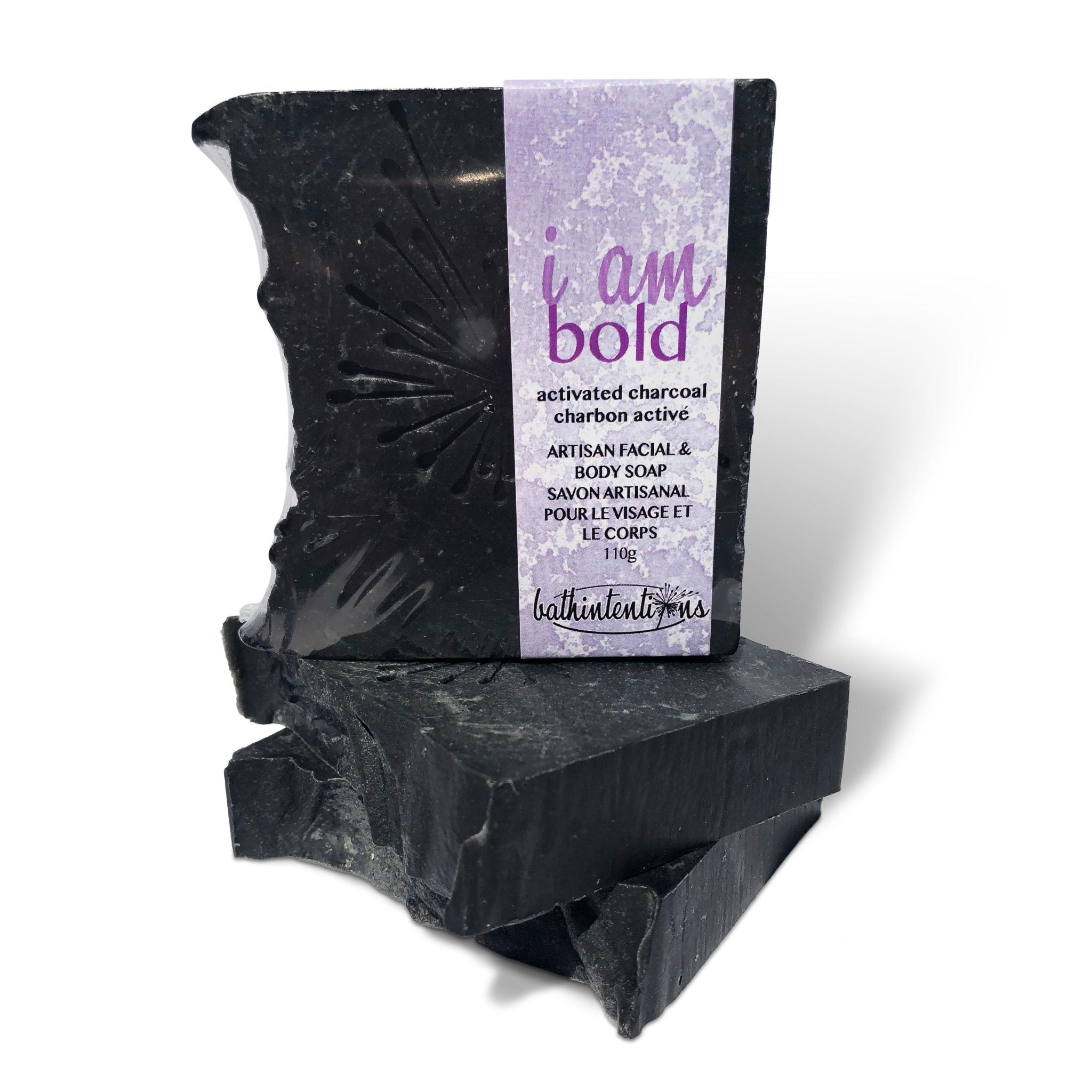 i am bold | artisan facial & body soap | activated charcoal